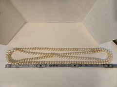 Vintage Fancy Pop Bead Assorted Faux Pearl Tones And Shapes Necklaces