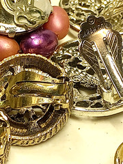 Vtg 26 Pc Assorted Estate Jewelry Lot 925 Paastelli SC 1928 Germany Avon Japan