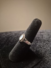Vintage Sterling MOP Southwestern Style Ring