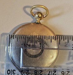 Victorian Mourning Locket Gold-Filled 2 Tintype Photos c1860 Antique Pendant
