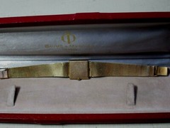 vintage BAUME MERCIER 14KT SOLID GOLD WATCH