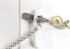 Vintage Tracht Floral 835 Silver Collier Garnet Pearl Gold-Plated, L: 40cm