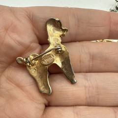 Lot Of 14 Vtg Animal And Insect Brooches Pins Gold Silver Toned Birds Cat Dog