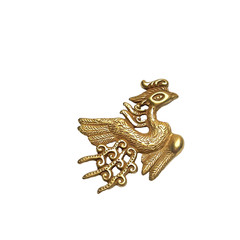 Metropolitan Museum of Art Bird Phoenix Brooch Pendant MMA 1980 Vintage Signed