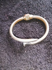 Silver Nail Bracelet From The 70s