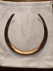 MILOR Bronze Rose Gold Choker Estate piece