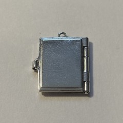 Vintage Sterling Silver Medical Library Book Charm Opens 1967-1972 – 2.68 Grams