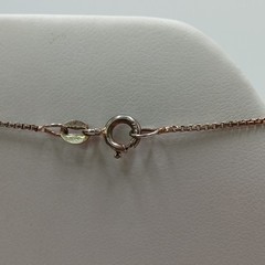 925 Italy Station Necklace 18in Sterling Silver 3g Patina Intact Beads Box Chain