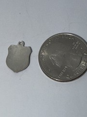 Vintage Tangier (Tanger) Morocco Coat of Arms Shield Bracelet Charm