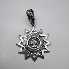 Vintage Erzgamma Star Pendant | Handcrafted 925 Silver | Sacred Geometry Jewelry