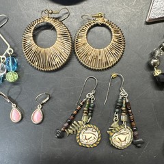 Vintage Beautiful Jewelry Earrings Lot Of 23, #5