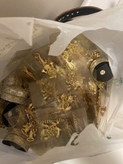 Huge Estate Pin Brooch Lot Gold Plated Vintage Pins Animals Holidays 20lbs NOS