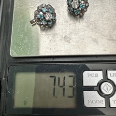 Vintage Earrings Silver 925 Women’s Jewelry