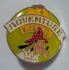 Vintage Walt Disney Productions Goofy Adventure Land Pin