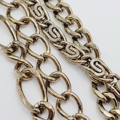 Maximalist Waterfall Gold Tone Multi Chain Beaded Station Vintage Necklace Korea
