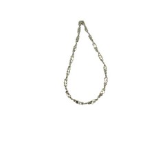 Vintage Ross Simons Bracelet Sterling Silver Dainty Twist Chain S Link 6.75 inch