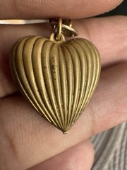 Maximal Art JOHN WIND Love & Luck Gold Tone Tripple Strand Charm Necklace