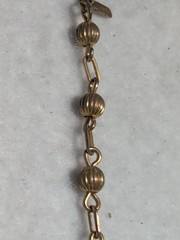 Vintage Monet 15in. Delicate Goldtone Necklace