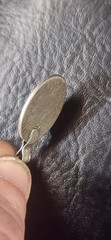 19th Century Moroccan Coin Necklace Sterling Silver Earring Pendant Antique