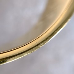 Vintage Hermes Clic Clac Bangle Bracelet Blue Enamel Angel White Horse Size PM