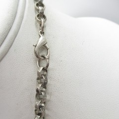 Silver Tone Plated Metal Rollo Chain Vintage