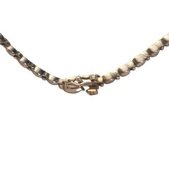 Vintage JC 925 Sterling Silver Smoky Quartz Tennis Necklace Thailand