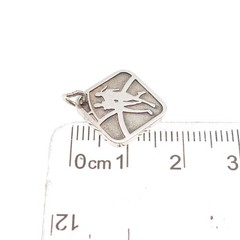 Tiffany & Co. Sterling Silver Vintage Nike Women’s Marathon 2007 Mini Pendant