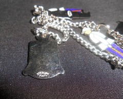 Sterling Charm Bracelet Souvenir Nassau Bahamas Enamel Soldier Soldiers Ship