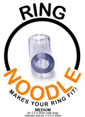 RING NOODLE – Ring Guard, Ring Size Reducer – Package of 3 (MEDIUM)
