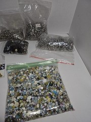 Lot of 5lbs Beads Glass Ceramic Metal For Making jewelry necklace bracelet