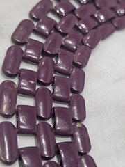 Vintage 1980s Napier Eggplant Purple Chain Link Necklace