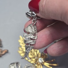 Juliana Sara Coventry Renoir & Unsigned Fish Rhinestones Earrings Brooches Lot
