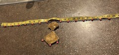 Vtg Mixed Metal Brutalist Onyx Aztec Mayan Signed Casa Luna Pendant Necklace