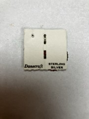 Vintage Dancraft Ski Charm