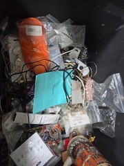Storage unit find- tote full of jewelry sterling silver