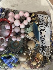 7+ lbs ESTATE Huge Lot Costume Jewelry VTG Now Art Craft RESELLERS LOT05A062026A
