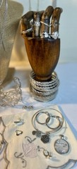 Grandma’s VTG to Mod Estate Silver-tone Jewelry Lot 100+ Pieces, Some Signed/NWT