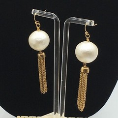 Shoulder Duster Earrings French Wire Hook 3.5″
