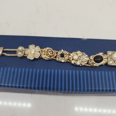 Boxed Victorian Revival Vintage 7″ Charm Bracelet in JTV Gift Box