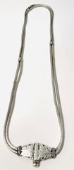 Vintage Maharashtra Silver Traditional Wedding Belt India 74 Grams Not Scrap