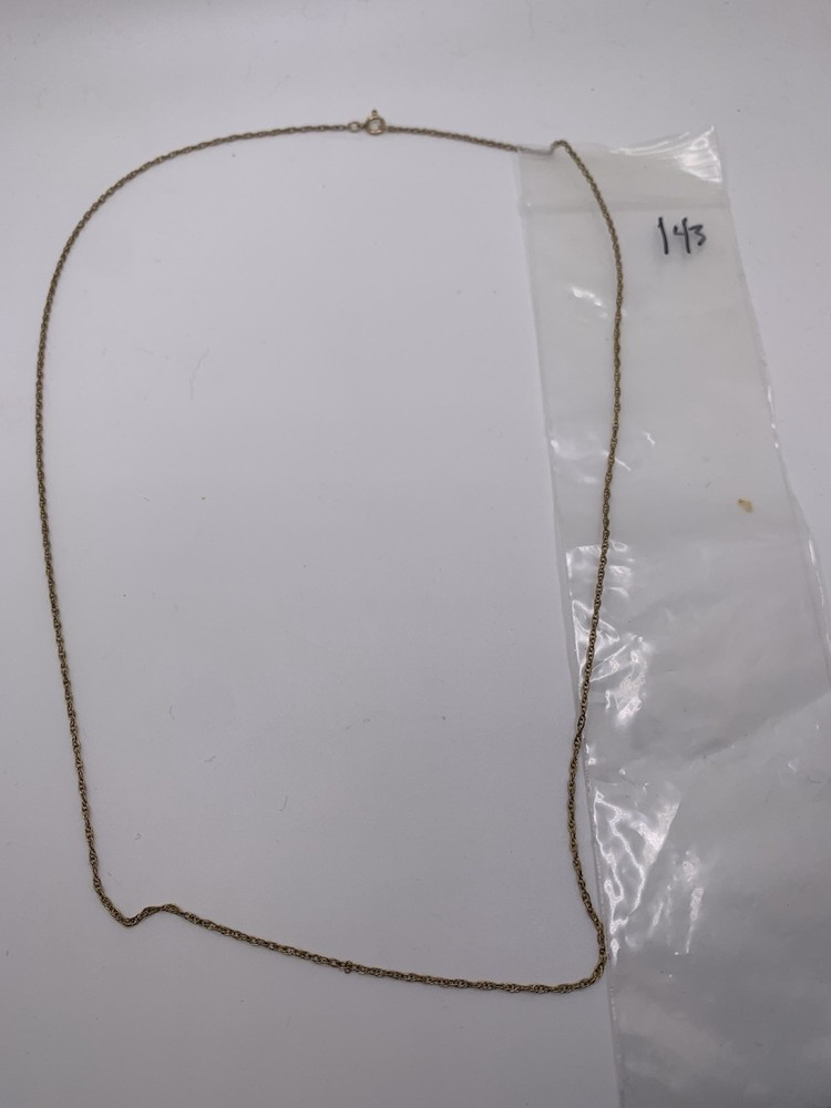 22″ Delicate 1/20 14K Gold Filled GF Necklace Dainty