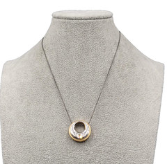 Vintage Brighton Aries Pendant Necklace Silver Plated 16″ – 18″