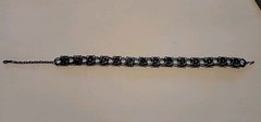 Vintage Tortolani Chunky 17 Inch Necklace 1950’s-1970’s With Patina.