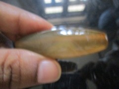 Sulamani Elongated Bead Agate Antique 56 * 20 mm, 29.28 Gms