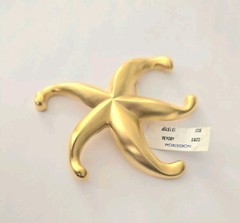 Brushed Gold Starfish Pin Brooch Nordstrom