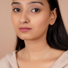 Unisex Thick or Thin Strong Solid 14K Yellow Gold Overlay.925 Sterling Silver Fi