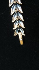 Vintage Renoir Copper Parure – Double Leaf Necklace, Bracelet, and earrings set