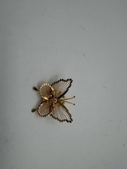 monet butterfly brooch