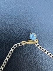 Vintage Multi-Color Rhinestone Choker Necklace | Square Cut Jewel