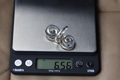 Double Spirals Turquoise Ring Sterling Silver